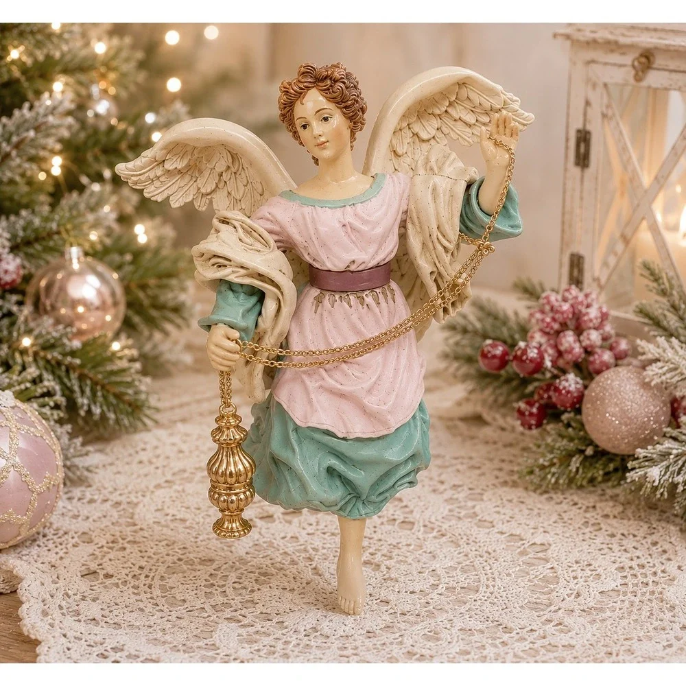 Enesco‎ Christmas Angel Ornament 1986 Limited Edition Vintage Holiday Decor